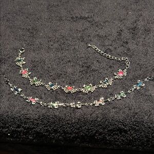 Bracelets, (2) Crabs Ankle Bracelet and Lizards Wrist Bracelet. Sold as set.